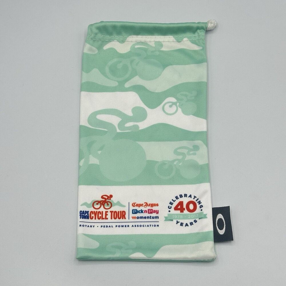 Oakley Cape Town Cycle Tour 40th Anniversary Microbag Sunglasses Storage Cloth
